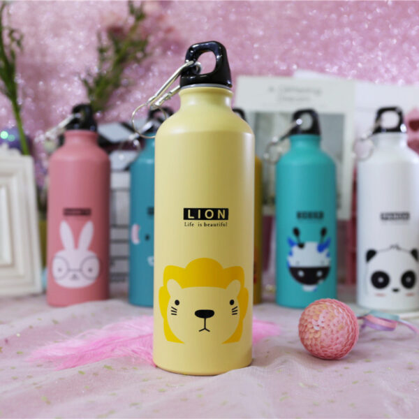 Stainless Steel Children's Water Cup Primary School Cute Water Bottle - Image 2