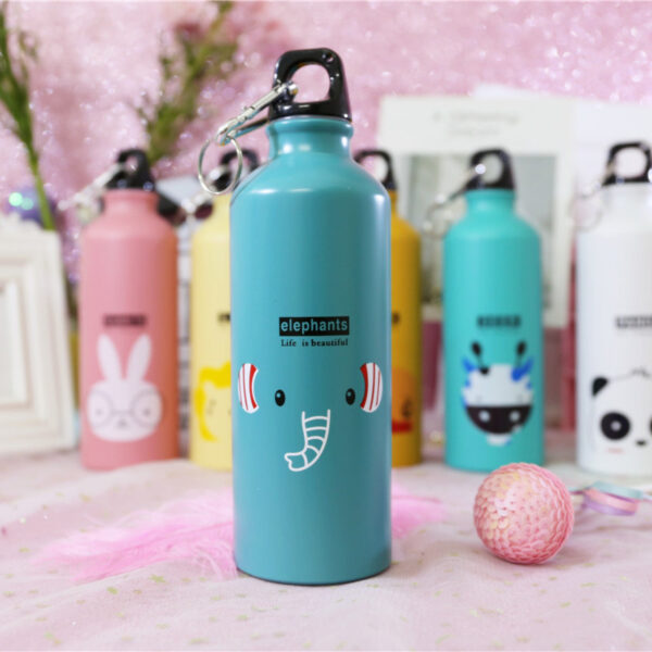 Stainless Steel Children's Water Cup Primary School Cute Water Bottle - Image 3