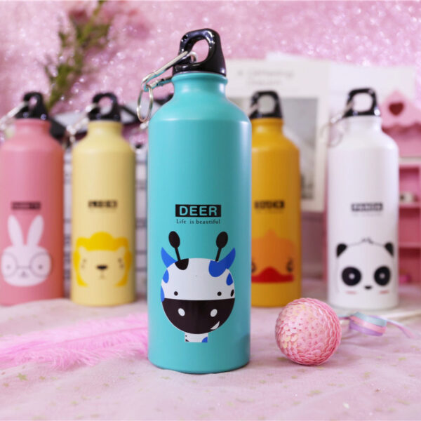 Stainless Steel Children's Water Cup Primary School Cute Water Bottle - Image 6