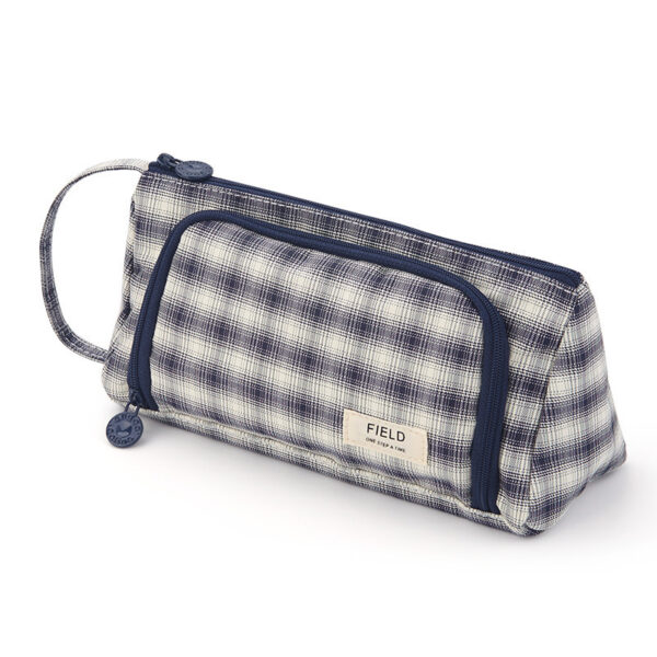 Large Capacity Canvas Minimalism Cute Stationery Case - Image 4